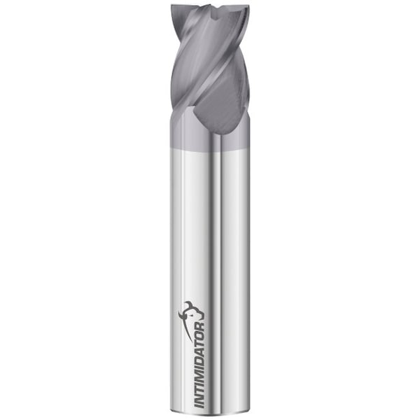 Fullerton Tool 4-Flute - 38 Degree Helix - 3000 Intimidator HP End Mills, FC18, RH Spiral, Square, Stub, 34213 - main